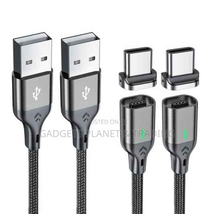 M2 TEC Magnetic Nylon Woven USB-C Cable -100cm